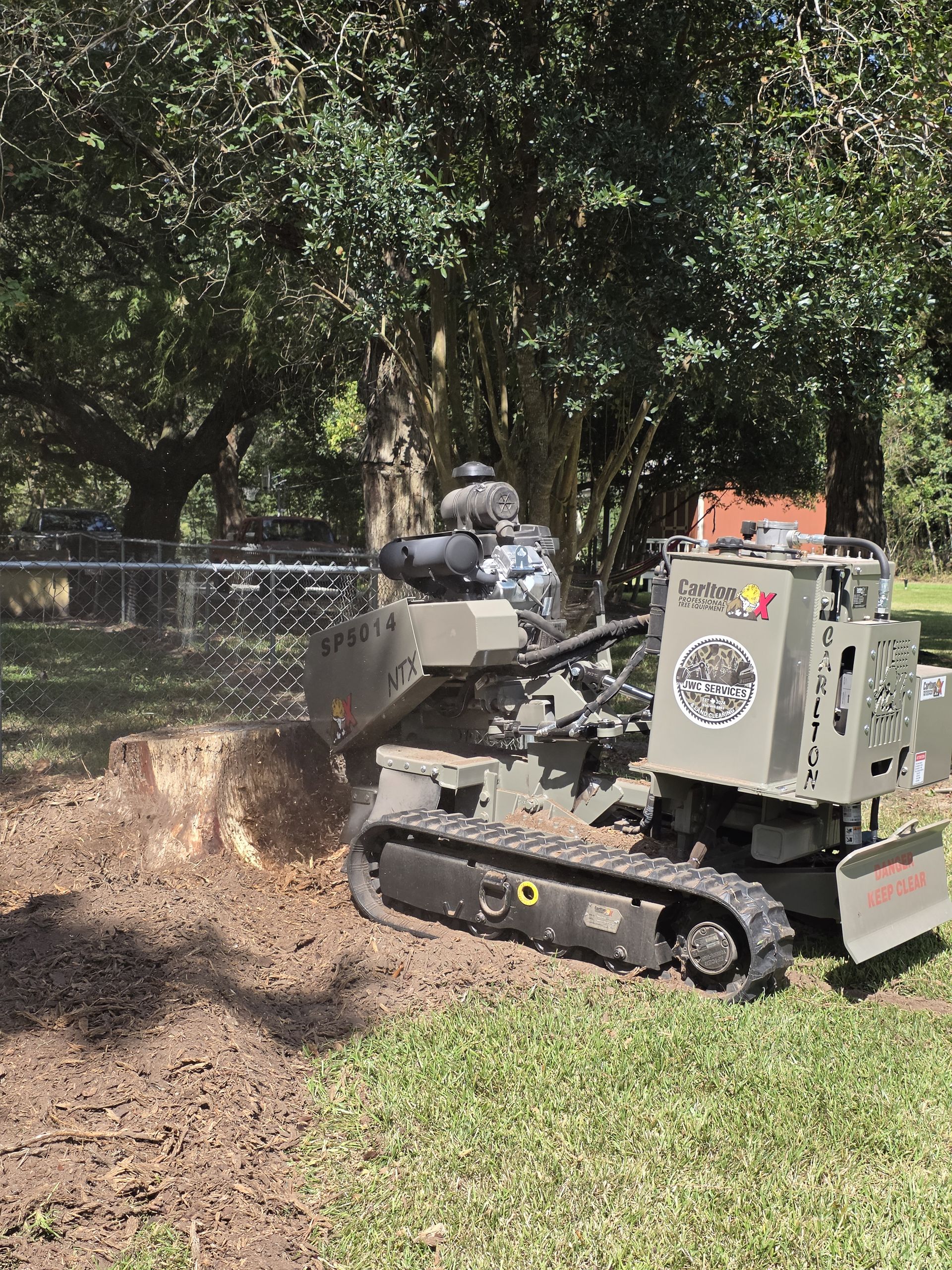 Stump Grinding and Removal project 3